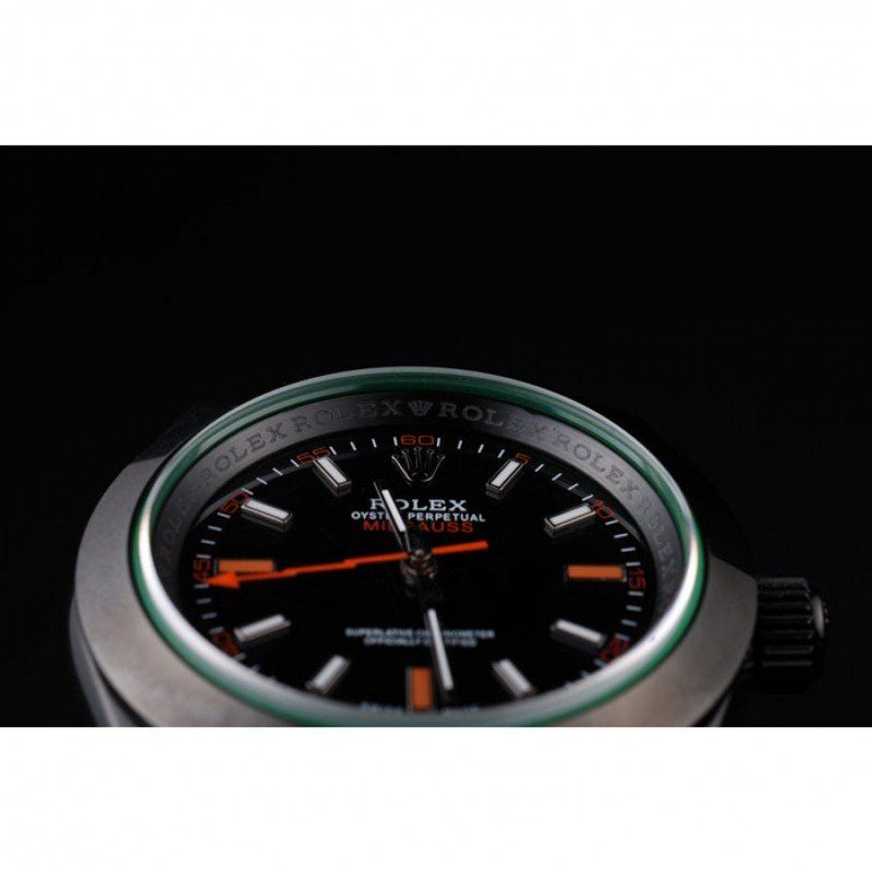 Rolex Milgauss Pro-Hunter Tinted Green Saphire Black Dial PRL05090290 Men Watch 40MM