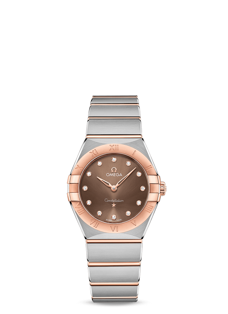 Constellation Steel Sedna Gold Diamanten Watch 131.20.28.60.63.001