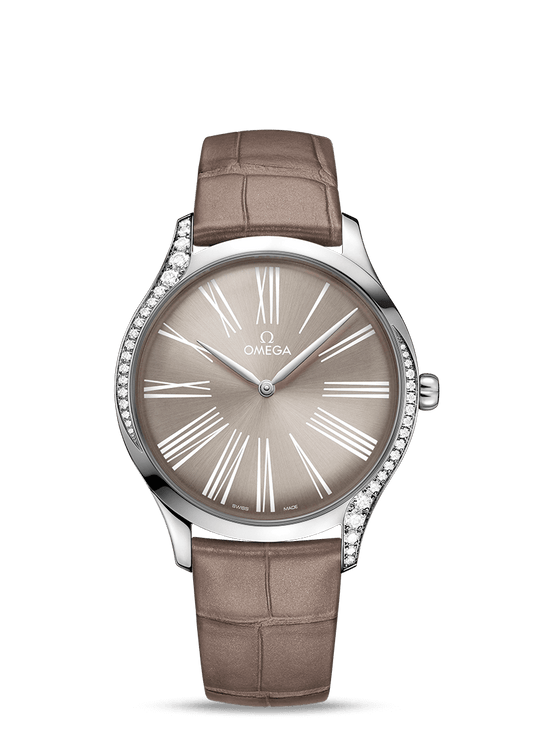 De Ville Steel Diamanten Watch 428.18.39.60.13.001