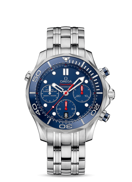 Seamaster Steel Chronograph Watch 212.30.42.50.03.001