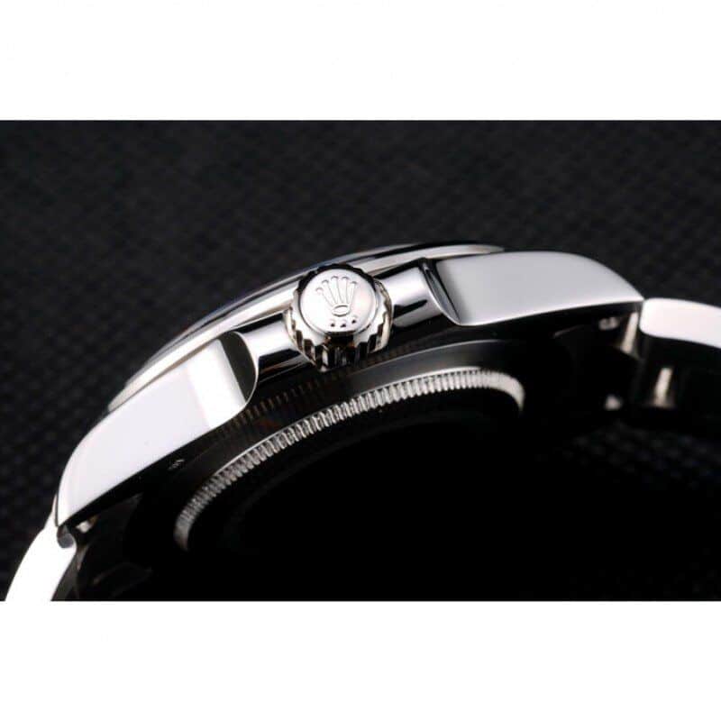 Rolex Explorer Stainless Steel Bezel Black Dial Watch Men 40MM